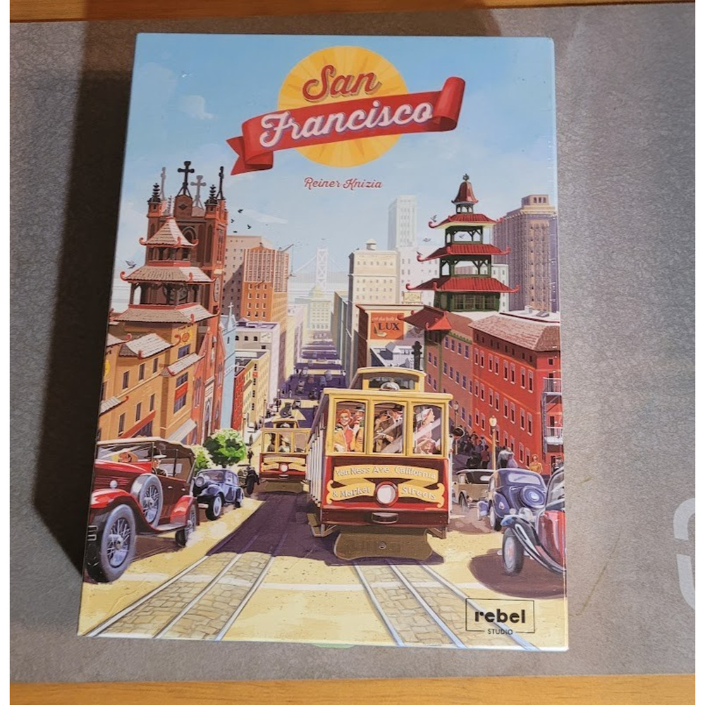 San Francisco Board Game - Reiner Krizia Rebel Studio - NIB